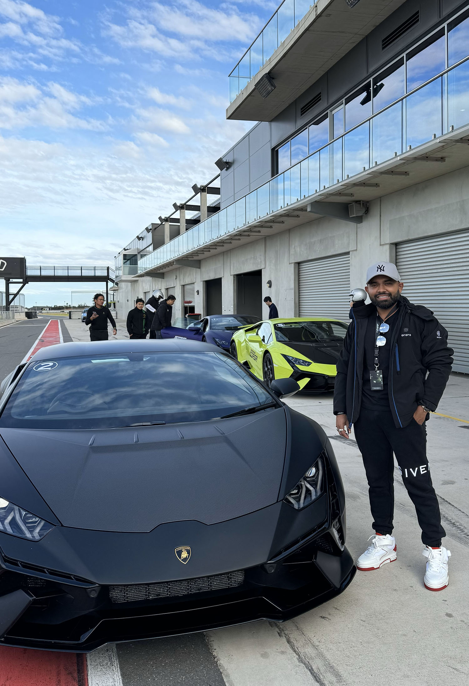 Kunal Miind at Lamborghini